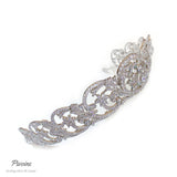 Pivoine Bridal Tiara Milano Sterling Silver and Crystal Princess Crown 41