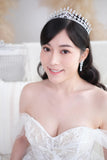 Pivoine Bridal Tiara Milano Sterling Silver and Crystal Princess Crown 38