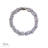 Pivoine Milano Sterling Silver and Crystal Bridal bracelet 16