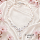 Lunachat 925純銀5-5.5/12-13mm 淡水珍珠頸鍊4