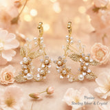 Lunachat 意大利工藝大金花環夾耳環Earclips