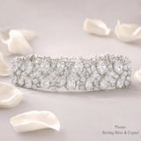 Pivoine Milano Sterling Silver and Crystal Bridal bracelet 21
