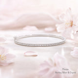Pivoine Milano Sterling Silver and Crystal Bridal bracelet 24