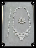 Lunachat Sterling Silver and Crystal Pearl Brooch Milano 50