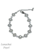 Lunachat 925純銀5-6mm 淡水珍珠手鍊