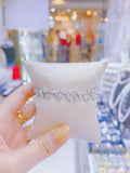 Pivoine Milano Sterling Silver and Crystal Bridal bracelet 14