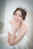 Pivoine Bridal Tiara Milano Sterling Silver and Crystal Handmade Crown 8