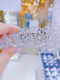 Pivoine Bridal Tiara Milano Sterling Silver and Crystal Princess Crown 10