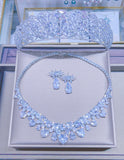 Pivoine Milano Sterling Silver and Crystal Bridal Earclips 151