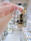 Lunachat 925純銀10-11mm 淡水珍珠耳環