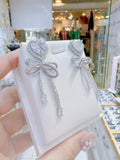 Pivoine Milano Sterling Silver and Crystal Bridal Earrings 82