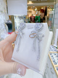 Pivoine Milano Sterling Silver and Crystal Bridal Earrings 82