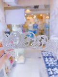 Pivoine Bridal Tiara Milano Sterling Silver and Crystal Princess Crown 41