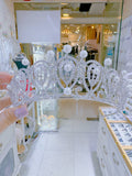 Chatnoiremeow 香港銅鑼灣門市新娘髮飾 |結婚頭飾 | 結婚皇冠 | Wedding Crown | Bridal Hair accessories  | 結婚禮物 |  婚紗頭飾 | 皇冠頭飾香港 |  裙褂頭飾 | Wedding Accessories