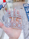 Pivoine Bridal Tiara Milano Sterling Silver and Crystal Princess Crown 7