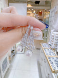 Lunachat 925純銀7-8mm 淡水珍珠耳環