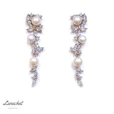 Lunachat 925純銀5-6mm 淡水珍珠耳環