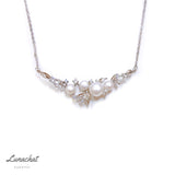 Lunachat 925純銀5-7mm 淡水珍珠頸鍊