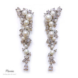 Chatnoiremeow 香港銅鑼灣門市 | 新娘耳環｜Bridal Earrings｜Wedding Earrings | 結婚耳環| 婚嫁首飾| 新娘首飾| 裙褂耳環|婚紗耳環｜Wedding Earrings | 