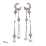 Chatnoiremeow 香港銅鑼灣門市 | 新娘耳環｜Bridal Earrings｜Wedding Earrings | 結婚耳環| 婚嫁首飾| 新娘首飾| 裙褂耳環|婚紗耳環｜Wedding Earrings | 