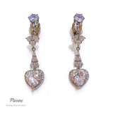 新娘夾耳環 | 珍珠耳夾 |夾式耳環香港｜無耳洞耳環｜ clip on earrings｜clip earrings｜ 珍珠耳夾