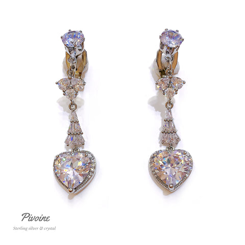 新娘夾耳環 | 珍珠耳夾 |夾式耳環香港｜無耳洞耳環｜ clip on earrings｜clip earrings｜ 珍珠耳夾