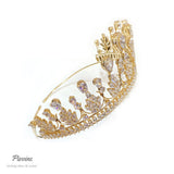 Pivoine Bridal Tiara Milano Sterling Silver and Crystal Princess Crown 32