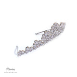 Pivoine Bridal Tiara Milano Sterling Silver and Crystal Princess Crown 25