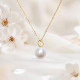 Lunachat 18K GOLD 8-9mm 日本AKOYA珍珠頸鏈