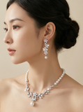 Lunachat 925純銀5-5.5/12-13mm 淡水珍珠頸鍊3*