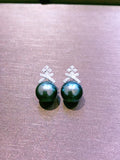 南洋珍珠耳環| 結婚禮物首飾｜珍珠耳環｜Akoya pearl earrings｜大溪地黑珍珠耳環｜ 結婚禮物首飾 |  新娘耳環 |  結婚耳環 ｜pearl earrings hk
