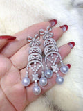 南洋珍珠耳環| 結婚禮物首飾｜珍珠耳環｜Akoya pearl earrings｜大溪地珍珠耳環｜