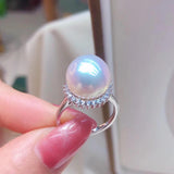 珍珠戒指 | 日本珍珠戒指 | pearl ring |  黑珍珠戒指