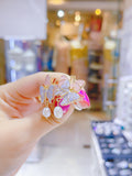 Lunachat 日本925純銀淡水珍珠蝴蝶夾耳環Earclips