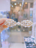 Pivoine Bridal Tiara Milano Pearl and Crystal Handmade Hairclips 9