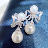 |南洋珍珠耳環| 結婚禮物首飾｜珍珠耳環｜Akoya pearl earrings｜大溪地珍珠耳環｜