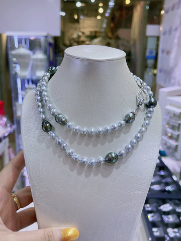 南洋珍珠頸鏈 |大溪地珍珠頸鏈｜珍珠吊墜| pearl necklace| Akoya珍珠頸鏈香港| Wedding necklace |  結婚頸鏈 | 結婚禮物| 
