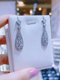 Pivoine Milano Sterling Silver and Crystal Bridal Earrings 148