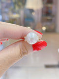 珍珠戒指 | 日本珍珠戒指 | pearl ring |  黑珍珠戒指
