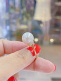 Lunachat 18K Gold 12mm 南洋白珍珠戒指