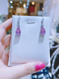Pivoine Milano Sterling Silver and Crystal Bridal Earrings 111