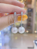 南洋珍珠耳環| 結婚禮物首飾｜珍珠耳環｜Akoya pearl earrings｜大溪地黑珍珠耳環｜ 結婚禮物首飾 |  新娘耳環 |  結婚耳環 ｜pearl earrings hk