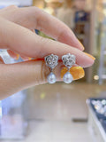 南洋珍珠耳環| 結婚禮物首飾｜珍珠耳環｜Akoya pearl earrings｜大溪地珍珠耳環｜