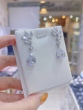 Pivoine Milano Sterling Silver and Crystal Earrings and Earclips 59*