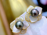 大溪地珍珠耳環| 結婚禮物首飾