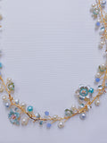 Pivoine Bridal Tiara Milano Sterling Silver and Crystal Handmade Hairpiece 67