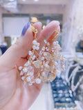 Lunachat 意大利工藝大金花環夾耳環Earclips