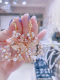 Lunachat 意大利工藝大金花環夾耳環Earclips