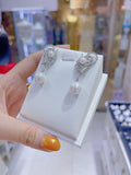 Pivoine Milano Sterling Silver and Crystal Bridal Earrings 94