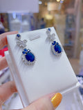 Pivoine Milano Sterling Silver and Crystal Bridal Earrings 54*